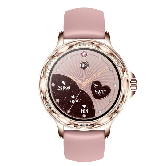 Lady Rose Gold SmartWatch BP F12