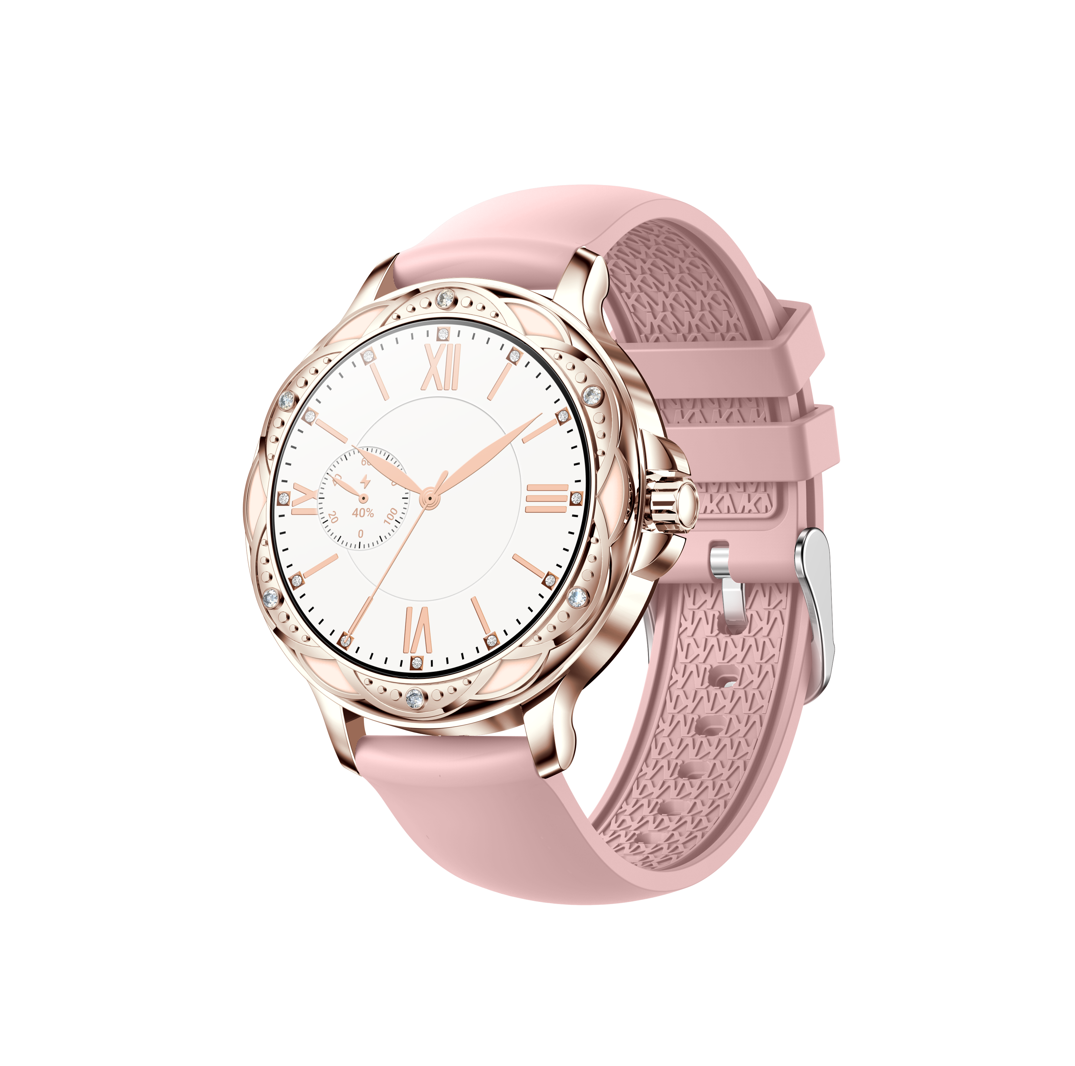 Lady Rose Gold SmartWatch BP F12 - 图片 3