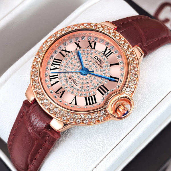 Waterproof luminous women's quartz watch W06OPK88615-BN - 图片 8