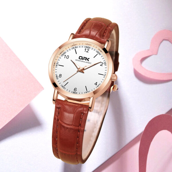Waterproof luminous women's watch W06OPK88613 - 图片 6