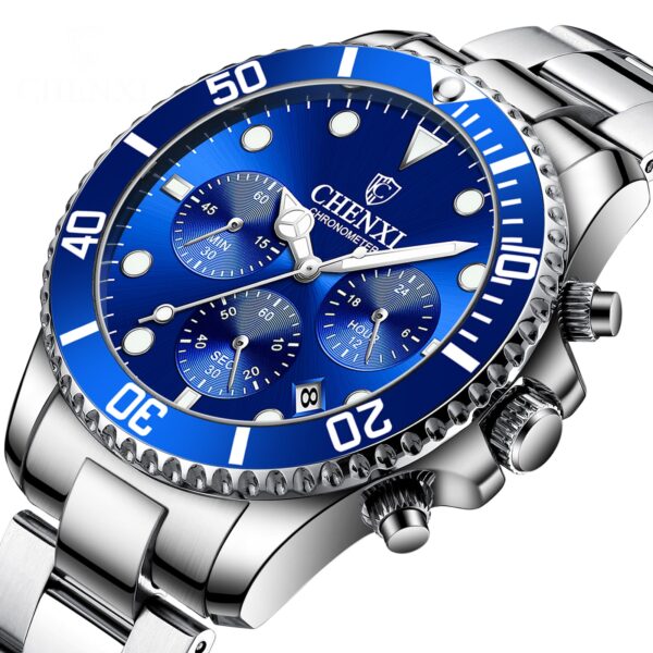 Three-eye six-pin quartz watch W28CX8901 - 图片 3