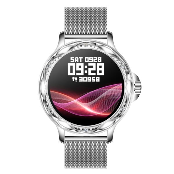 Lady Rose Gold Smart Watch Health Watch W03CF812 - 图片 8