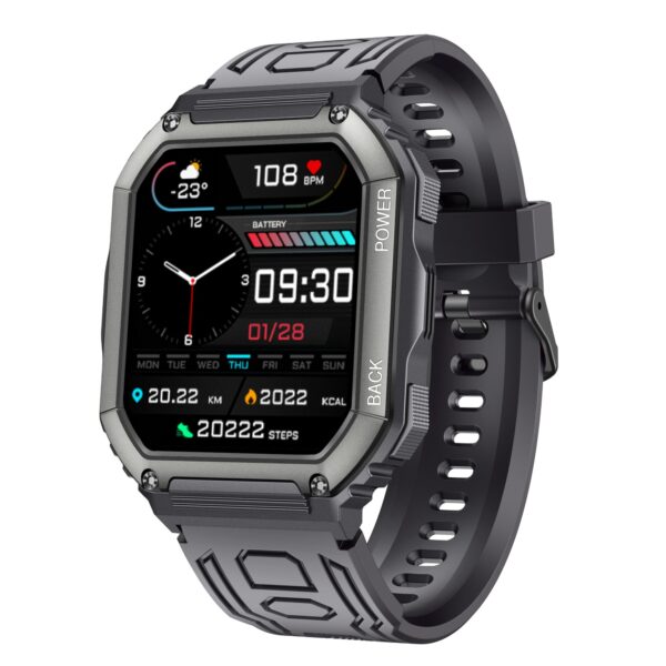 smart watch with blood pressure and heart rate monitor