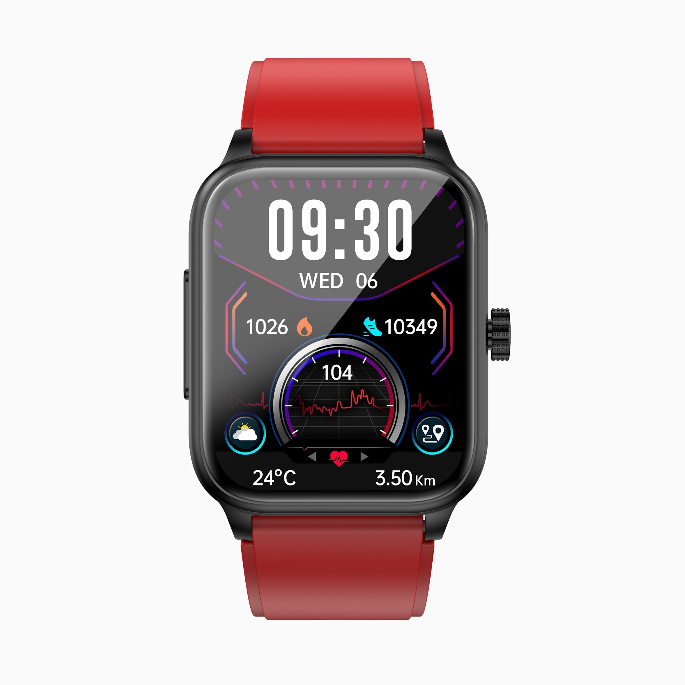 Multifunctional health monitoring smartwatch ECG9 - 图片 6