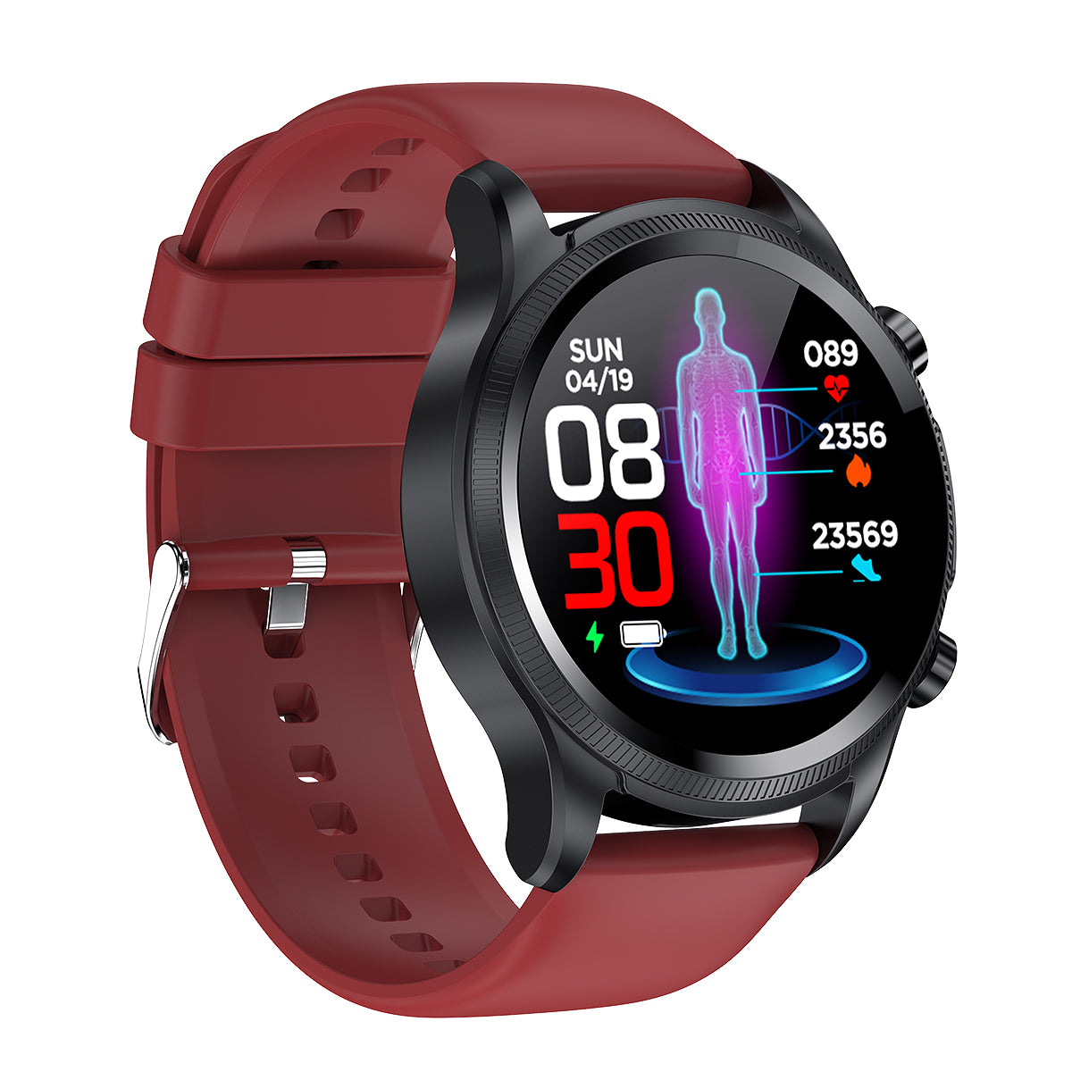 Smart ECG blood sugar health watch W03E8400 - 图片 4
