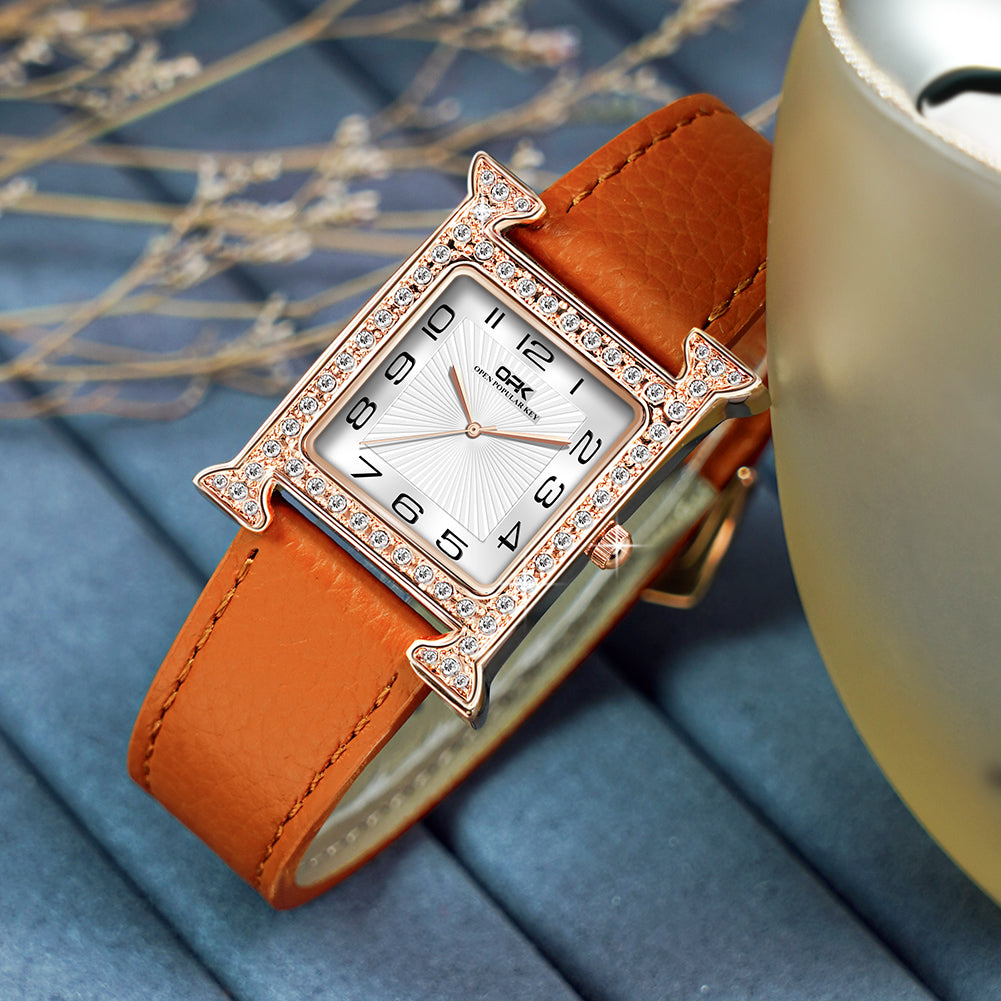 Temperament beauty watch for women W06OPK88620-ORG - 图片 2