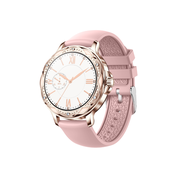 Lady Rose Gold Smart Watch Health Watch W03CF812 - 图片 12